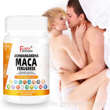 Shecome Maca unterstützt die reproduktive Gesundheit in Maca-Kapseln
